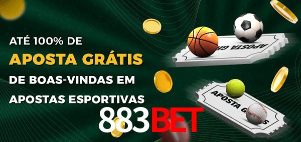 883bet Ate 100% de Aposta Gratis